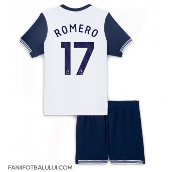 Tottenham Hotspur Cristian Romero #17 Echipament de Fotbal Replică 2024-25 Copii Acasa (+ Șorturi)